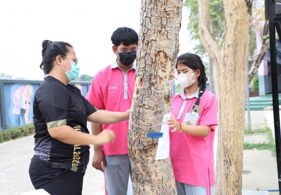 คณะวิทยาศาสตร์และเทคโนโลยี จัดกิจกรรมค่ายวิทยาศาสตร์สัญจร ปีการศึกษา 2565 ให้กับนักเรียนระดับชั้นมัธยมศึกษาตอนปลาย โรงเรียนชากังราววิทยา (อินทร์-ชุ่ม ดีสารอุปถัมภ์)