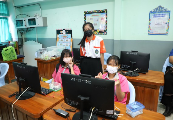 คณะวิทยาศาสตร์และเทคโนโลยี จัดกิจกรรมค่ายวิทยาศาสตร์สัญจร ปีการศึกษา 2565 ให้กับนักเรียนระดับชั้นมัธยมศึกษาตอนปลาย โรงเรียนชากังราววิทยา (อินทร์-ชุ่ม ดีสารอุปถัมภ์)