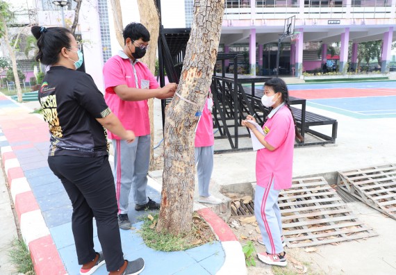 คณะวิทยาศาสตร์และเทคโนโลยี จัดกิจกรรมค่ายวิทยาศาสตร์สัญจร ปีการศึกษา 2565 ให้กับนักเรียนระดับชั้นมัธยมศึกษาตอนปลาย โรงเรียนชากังราววิทยา (อินทร์-ชุ่ม ดีสารอุปถัมภ์)