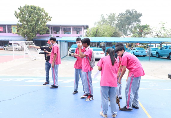 คณะวิทยาศาสตร์และเทคโนโลยี จัดกิจกรรมค่ายวิทยาศาสตร์สัญจร ปีการศึกษา 2565 ให้กับนักเรียนระดับชั้นมัธยมศึกษาตอนปลาย โรงเรียนชากังราววิทยา (อินทร์-ชุ่ม ดีสารอุปถัมภ์)