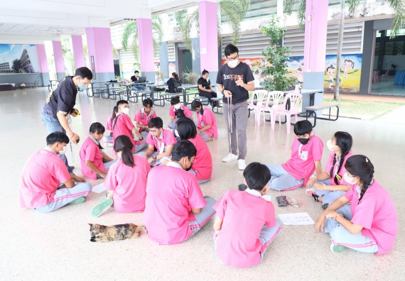 คณะวิทยาศาสตร์และเทคโนโลยี จัดกิจกรรมค่ายวิทยาศาสตร์สัญจร ปีการศึกษา 2565 ให้กับนักเรียนระดับชั้นมัธยมศึกษาตอนปลาย โรงเรียนชากังราววิทยา (อินทร์-ชุ่ม ดีสารอุปถัมภ์)