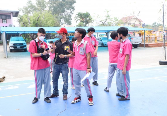 คณะวิทยาศาสตร์และเทคโนโลยี จัดกิจกรรมค่ายวิทยาศาสตร์สัญจร ปีการศึกษา 2565 ให้กับนักเรียนระดับชั้นมัธยมศึกษาตอนปลาย โรงเรียนชากังราววิทยา (อินทร์-ชุ่ม ดีสารอุปถัมภ์)