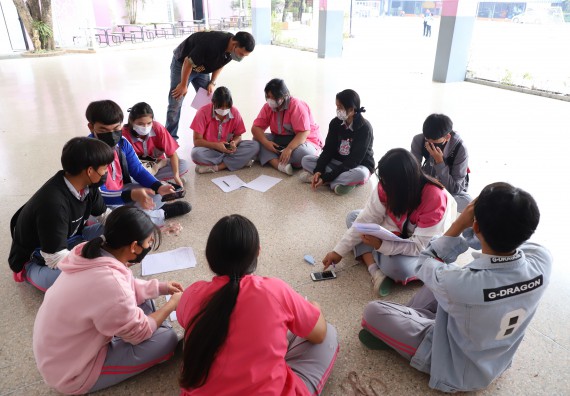 คณะวิทยาศาสตร์และเทคโนโลยี จัดกิจกรรมค่ายวิทยาศาสตร์สัญจร ปีการศึกษา 2565 ให้กับนักเรียนระดับชั้นมัธยมศึกษาตอนปลาย โรงเรียนชากังราววิทยา (อินทร์-ชุ่ม ดีสารอุปถัมภ์)