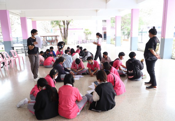 คณะวิทยาศาสตร์และเทคโนโลยี จัดกิจกรรมค่ายวิทยาศาสตร์สัญจร ปีการศึกษา 2565 ให้กับนักเรียนระดับชั้นมัธยมศึกษาตอนปลาย โรงเรียนชากังราววิทยา (อินทร์-ชุ่ม ดีสารอุปถัมภ์)