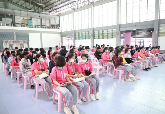 คณะวิทยาศาสตร์และเทคโนโลยี จัดกิจกรรมค่ายวิทยาศาสตร์สัญจร ปีการศึกษา 2565 ให้กับนักเรียนระดับชั้นมัธยมศึกษาตอนปลาย โรงเรียนชากังราววิทยา (อินทร์-ชุ่ม ดีสารอุปถัมภ์)