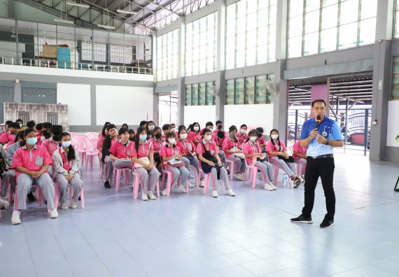 คณะวิทยาศาสตร์และเทคโนโลยี จัดกิจกรรมค่ายวิทยาศาสตร์สัญจร ปีการศึกษา 2565 ให้กับนักเรียนระดับชั้นมัธยมศึกษาตอนปลาย โรงเรียนชากังราววิทยา (อินทร์-ชุ่ม ดีสารอุปถัมภ์)