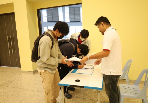 ภาพกิจกรรม  คณะวิทยาศาสตร์และเทคโนโลยี จัดกิจกรรมส่งเสริมสมรรถนะและทักษะด้านการใช้ภาษาอังกฤษ