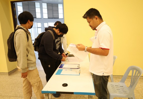 ภาพกิจกรรม  คณะวิทยาศาสตร์และเทคโนโลยี จัดกิจกรรมส่งเสริมสมรรถนะและทักษะด้านการใช้ภาษาอังกฤษ