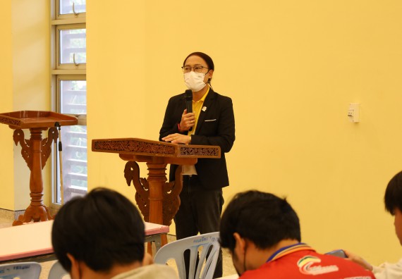 ภาพกิจกรรม  คณะวิทยาศาสตร์และเทคโนโลยี จัดกิจกรรมส่งเสริมสมรรถนะและทักษะด้านการใช้ภาษาอังกฤษ