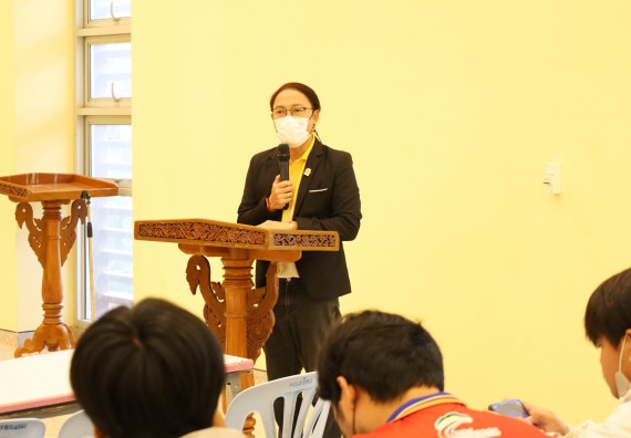 ภาพกิจกรรม  คณะวิทยาศาสตร์และเทคโนโลยี จัดกิจกรรมส่งเสริมสมรรถนะและทักษะด้านการใช้ภาษาอังกฤษ