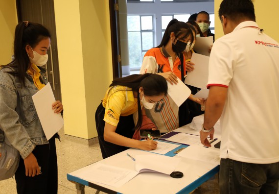 ภาพกิจกรรม  คณะวิทยาศาสตร์และเทคโนโลยี จัดกิจกรรมส่งเสริมสมรรถนะและทักษะด้านการใช้ภาษาอังกฤษ