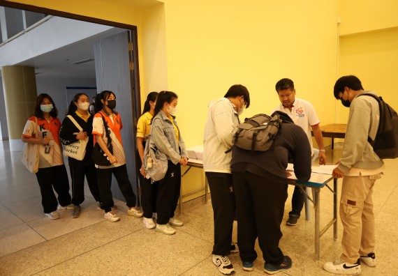 ภาพกิจกรรม  คณะวิทยาศาสตร์และเทคโนโลยี จัดกิจกรรมส่งเสริมสมรรถนะและทักษะด้านการใช้ภาษาอังกฤษ