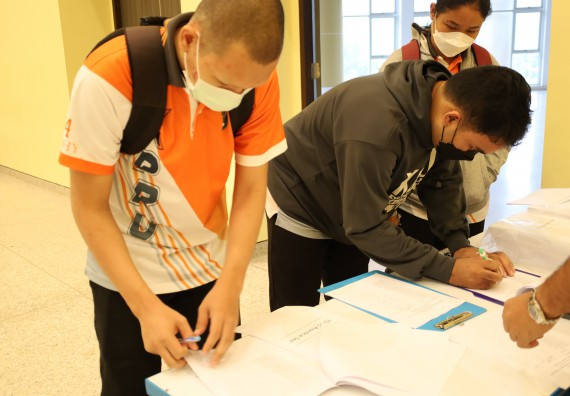 ภาพกิจกรรม  คณะวิทยาศาสตร์และเทคโนโลยี จัดกิจกรรมส่งเสริมสมรรถนะและทักษะด้านการใช้ภาษาอังกฤษ