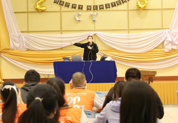 ภาพกิจกรรม  คณะวิทยาศาสตร์และเทคโนโลยี จัดกิจกรรมส่งเสริมสมรรถนะและทักษะด้านการใช้ภาษาอังกฤษ