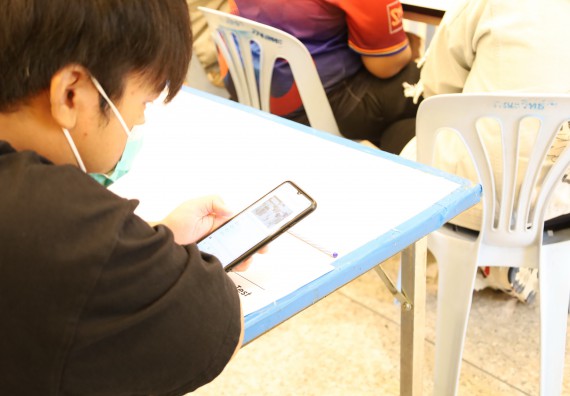 ภาพกิจกรรม  คณะวิทยาศาสตร์และเทคโนโลยี จัดกิจกรรมส่งเสริมสมรรถนะและทักษะด้านการใช้ภาษาอังกฤษ