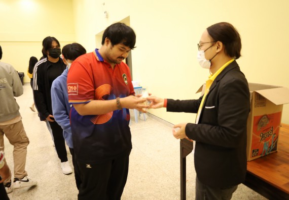 ภาพกิจกรรม  คณะวิทยาศาสตร์และเทคโนโลยี จัดกิจกรรมส่งเสริมสมรรถนะและทักษะด้านการใช้ภาษาอังกฤษ