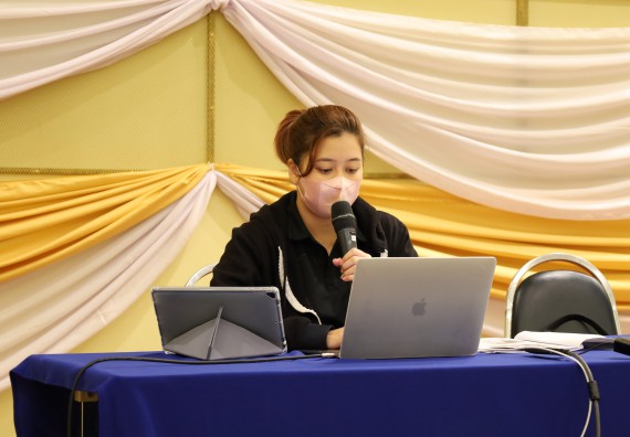 ภาพกิจกรรม  คณะวิทยาศาสตร์และเทคโนโลยี จัดกิจกรรมส่งเสริมสมรรถนะและทักษะด้านการใช้ภาษาอังกฤษ