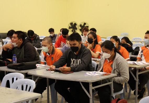 ภาพกิจกรรม  คณะวิทยาศาสตร์และเทคโนโลยี จัดกิจกรรมส่งเสริมสมรรถนะและทักษะด้านการใช้ภาษาอังกฤษ