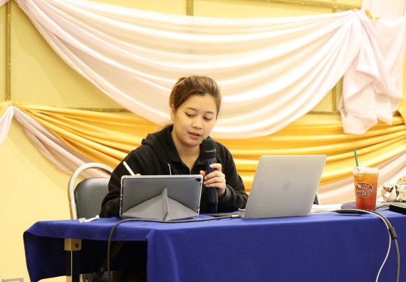 ภาพกิจกรรม  คณะวิทยาศาสตร์และเทคโนโลยี จัดกิจกรรมส่งเสริมสมรรถนะและทักษะด้านการใช้ภาษาอังกฤษ