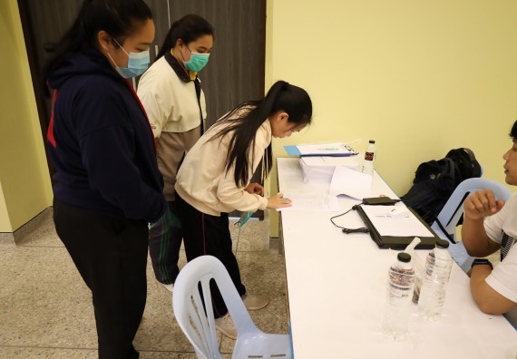 ภาพกิจกรรม  คณะวิทยาศาสตร์และเทคโนโลยี จัดกิจกรรมส่งเสริมสมรรถนะและทักษะด้านการใช้ภาษาอังกฤษ