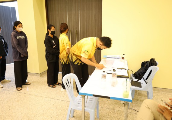 ภาพกิจกรรม  คณะวิทยาศาสตร์และเทคโนโลยี จัดกิจกรรมส่งเสริมสมรรถนะและทักษะด้านการใช้ภาษาอังกฤษ