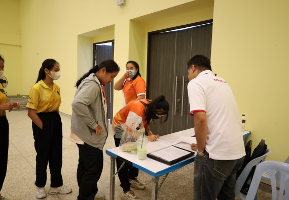 ภาพกิจกรรม  คณะวิทยาศาสตร์และเทคโนโลยี จัดกิจกรรมส่งเสริมสมรรถนะและทักษะด้านการใช้ภาษาอังกฤษ