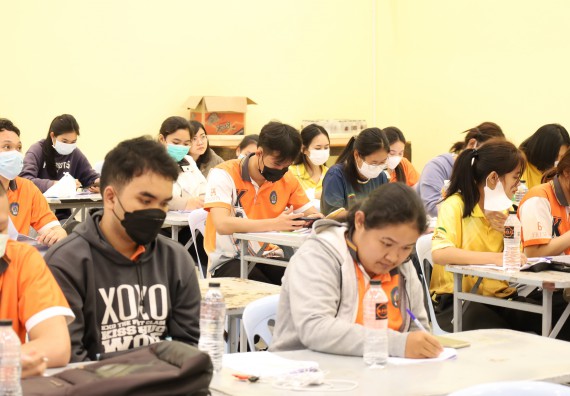 ภาพกิจกรรม  คณะวิทยาศาสตร์และเทคโนโลยี จัดกิจกรรมส่งเสริมสมรรถนะและทักษะด้านการใช้ภาษาอังกฤษ