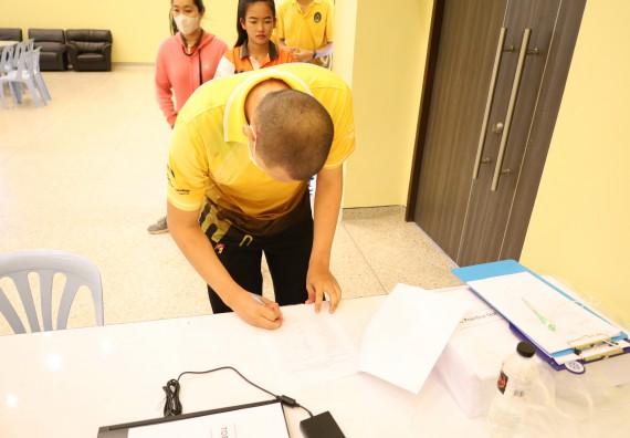 ภาพกิจกรรม  คณะวิทยาศาสตร์และเทคโนโลยี จัดกิจกรรมส่งเสริมสมรรถนะและทักษะด้านการใช้ภาษาอังกฤษ