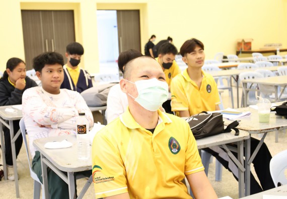 ภาพกิจกรรม  คณะวิทยาศาสตร์และเทคโนโลยี จัดกิจกรรมส่งเสริมสมรรถนะและทักษะด้านการใช้ภาษาอังกฤษ