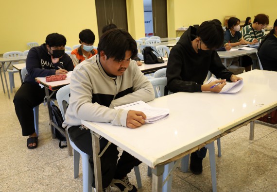 ภาพกิจกรรม  คณะวิทยาศาสตร์และเทคโนโลยี จัดกิจกรรมส่งเสริมสมรรถนะและทักษะด้านการใช้ภาษาอังกฤษ