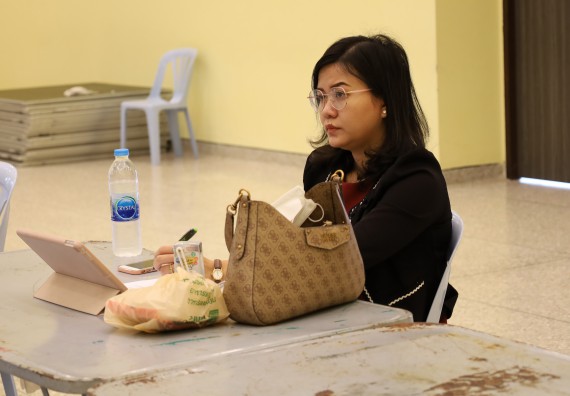 ภาพกิจกรรม  คณะวิทยาศาสตร์และเทคโนโลยี จัดกิจกรรมส่งเสริมสมรรถนะและทักษะด้านการใช้ภาษาอังกฤษ