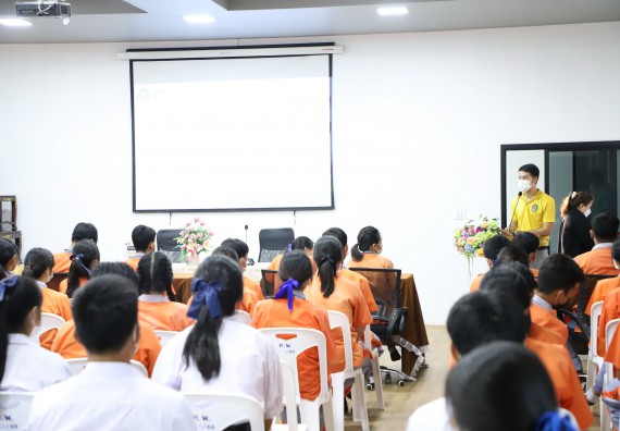 ภาพกิจกรรม  คณะวิทยาศาสตร์และเทคโนโลยี จัดกิจกรรมค่ายวิทยาศาสตร์สัญจร ปีการศึกษา 2565  โรงเรียนคณฑีพิทยาคม