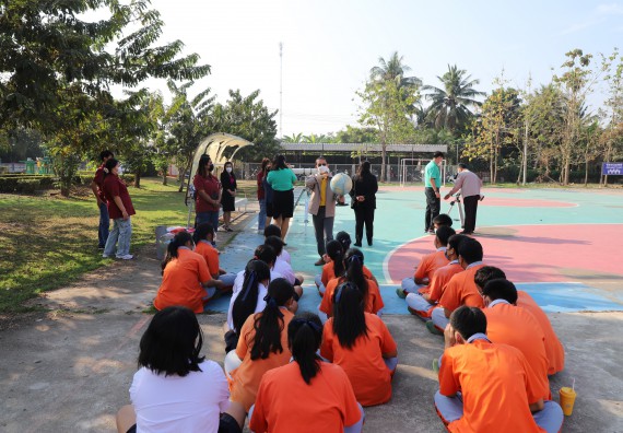 ภาพกิจกรรม  คณะวิทยาศาสตร์และเทคโนโลยี จัดกิจกรรมค่ายวิทยาศาสตร์สัญจร ปีการศึกษา 2565  โรงเรียนคณฑีพิทยาคม