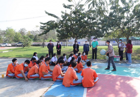 ภาพกิจกรรม  คณะวิทยาศาสตร์และเทคโนโลยี จัดกิจกรรมค่ายวิทยาศาสตร์สัญจร ปีการศึกษา 2565  โรงเรียนคณฑีพิทยาคม