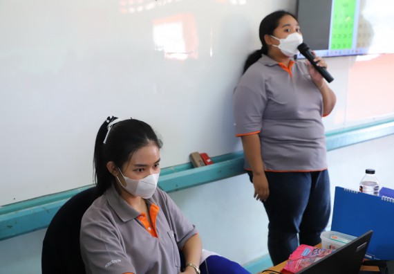 ภาพกิจกรรม  คณะวิทยาศาสตร์และเทคโนโลยี จัดกิจกรรมค่ายวิทยาศาสตร์สัญจร ปีการศึกษา 2565  โรงเรียนคณฑีพิทยาคม