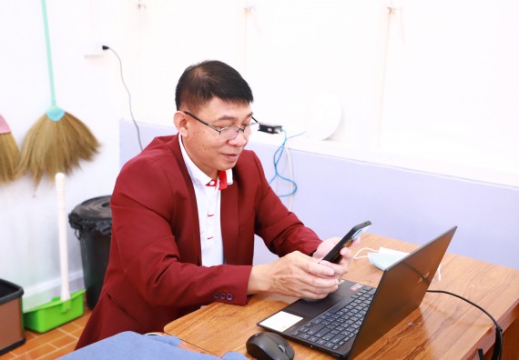 ภาพกิจกรรม  คณะวิทยาศาสตร์และเทคโนโลยี จัดกิจกรรมค่ายวิทยาศาสตร์สัญจร ปีการศึกษา 2565  โรงเรียนคณฑีพิทยาคม