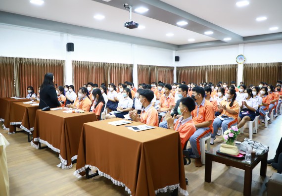 ภาพกิจกรรม  คณะวิทยาศาสตร์และเทคโนโลยี จัดกิจกรรมค่ายวิทยาศาสตร์สัญจร ปีการศึกษา 2565  โรงเรียนคณฑีพิทยาคม