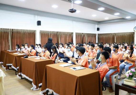 ภาพกิจกรรม  คณะวิทยาศาสตร์และเทคโนโลยี จัดกิจกรรมค่ายวิทยาศาสตร์สัญจร ปีการศึกษา 2565  โรงเรียนคณฑีพิทยาคม