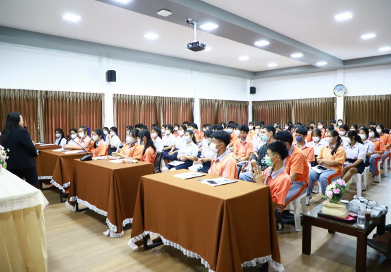 ภาพกิจกรรม  คณะวิทยาศาสตร์และเทคโนโลยี จัดกิจกรรมค่ายวิทยาศาสตร์สัญจร ปีการศึกษา 2565  โรงเรียนคณฑีพิทยาคม