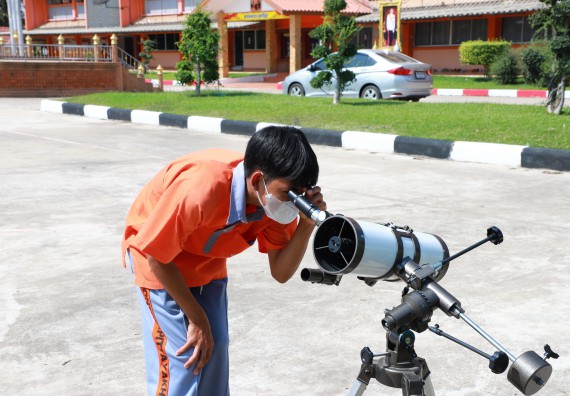 ภาพกิจกรรม  คณะวิทยาศาสตร์และเทคโนโลยี จัดกิจกรรมค่ายวิทยาศาสตร์สัญจร ปีการศึกษา 2565  โรงเรียนคณฑีพิทยาคม