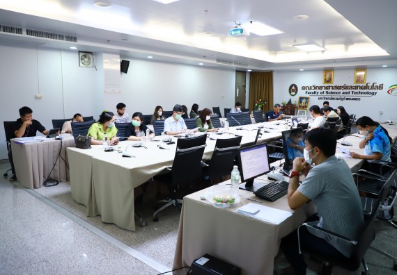 ภาพกิจกรรม  คณะวิทยาศาสตร์และเทคโนโลยี จัดประชุมประธานโปรแกรมวิชาและคณะกรรมการขับเคลื่อนการรับนักศึกษา ครั้งที่ 6 ปีการศึกษา 2566