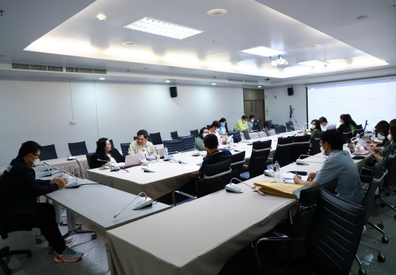 ภาพกิจกรรม  คณะวิทยาศาสตร์และเทคโนโลยี จัดประชุมประธานโปรแกรมวิชาและคณะกรรมการขับเคลื่อนการรับนักศึกษา ครั้งที่ 6 ปีการศึกษา 2566