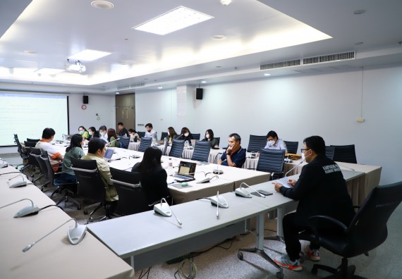 ภาพกิจกรรม  คณะวิทยาศาสตร์และเทคโนโลยี จัดประชุมประธานโปรแกรมวิชาและคณะกรรมการขับเคลื่อนการรับนักศึกษา ครั้งที่ 6 ปีการศึกษา 2566