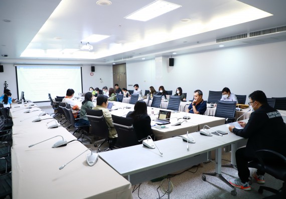 ภาพกิจกรรม  คณะวิทยาศาสตร์และเทคโนโลยี จัดประชุมประธานโปรแกรมวิชาและคณะกรรมการขับเคลื่อนการรับนักศึกษา ครั้งที่ 6 ปีการศึกษา 2566