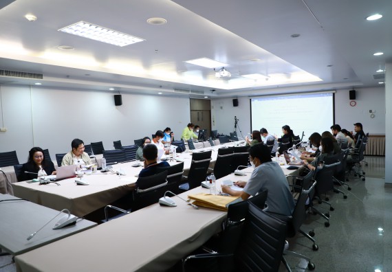 ภาพกิจกรรม  คณะวิทยาศาสตร์และเทคโนโลยี จัดประชุมประธานโปรแกรมวิชาและคณะกรรมการขับเคลื่อนการรับนักศึกษา ครั้งที่ 6 ปีการศึกษา 2566