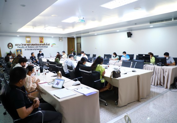 ภาพกิจกรรม  คณะวิทยาศาสตร์และเทคโนโลยี จัดประชุมประธานโปรแกรมวิชาและคณะกรรมการขับเคลื่อนการรับนักศึกษา ครั้งที่ 6 ปีการศึกษา 2566
