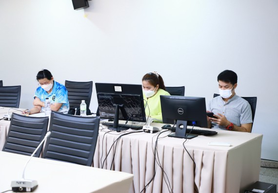 ภาพกิจกรรม  คณะวิทยาศาสตร์และเทคโนโลยี จัดประชุมประธานโปรแกรมวิชาและคณะกรรมการขับเคลื่อนการรับนักศึกษา ครั้งที่ 6 ปีการศึกษา 2566