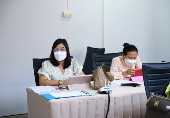 ภาพกิจกรรม  คณะวิทยาศาสตร์และเทคโนโลยี จัดกิจกรรมการจัดการความรู้ (KM) เรื่อง การปรับปรุงหลักสูตรและกระบวนการจัดทำ Program Learning Outcome (PLOs)