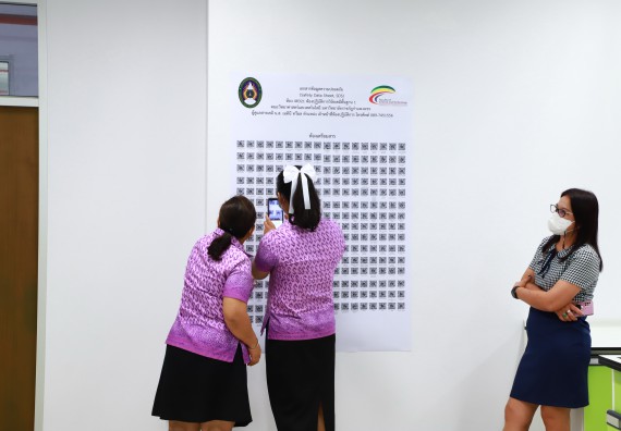 ภาพกิจกรรม  ศูนย์วิทยาศาสตร์และวิทยาศาสตร์ประยุกต์ จัดอบรมเชิงปฏิบัติการมาตรฐานความปลอดภัยห้องปฏิบัติการเคมี รูปแบบ Peer evaluation