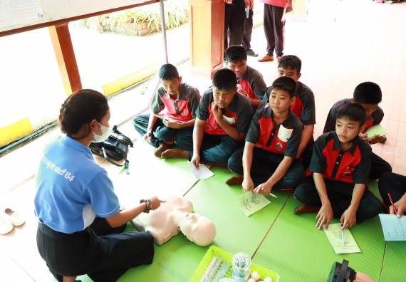 ภาพกิจกรรม  คณะวิทยาศาสตร์และเทคโนโลยี จัดบูธนิทรรศการงานเปิดโลกการเรียนรู้มุ่งสู่การพัฒนาคุณภาพผู้เรียน ประจำปีการศึกษา 2565